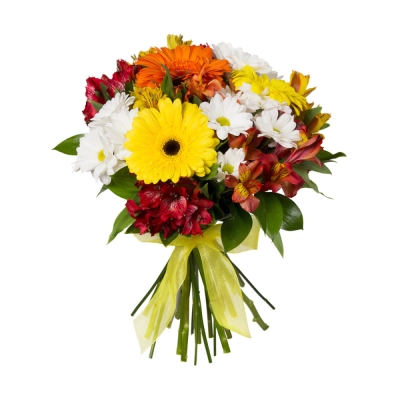 Букет «Красочный фонтан» — яркая симфония из альстромерий, гербер и хризантем Армавир Краснодарский край Букет «Красочный фонтан» — яркая симфония из альстромерий, гербер и хризантем Армавир Краснодарский край