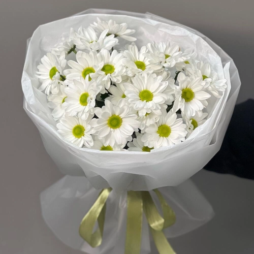 Букет «Ромашковый» – нежные белые хризантемы в деревенском стиле Армавир Краснодарский край Букет «Ромашковый» – нежные белые хризантемы в деревенском стиле Армавир Краснодарский край