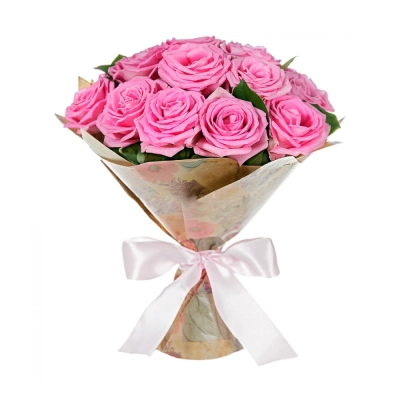 Букет из розовых роз с рускусом – нежность в каждом лепестке Армавир Краснодарский край Букет из розовых роз с рускусом – нежность в каждом лепестке Армавир Краснодарский край